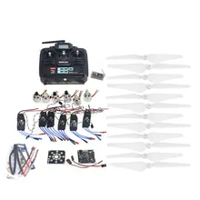JMT RC HexaCopter АРФ Электронные: 30A ESC 920KV Двигателя KKMulticopter V2.3 Плате Управления Пропеллер Радиолинк T6EHP-E RX & RX