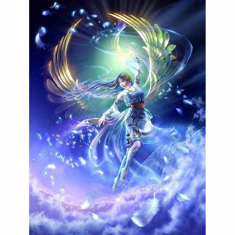

5D diy Diamond Painting Universe Angel Cross Stitch Diamond Embroidery kits Diamond Mosaic home Decorative