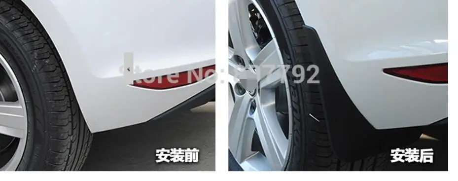 Авто брызговик для Volkswagen Golf 7, pp, авто аксессуары, 4 шт./компл