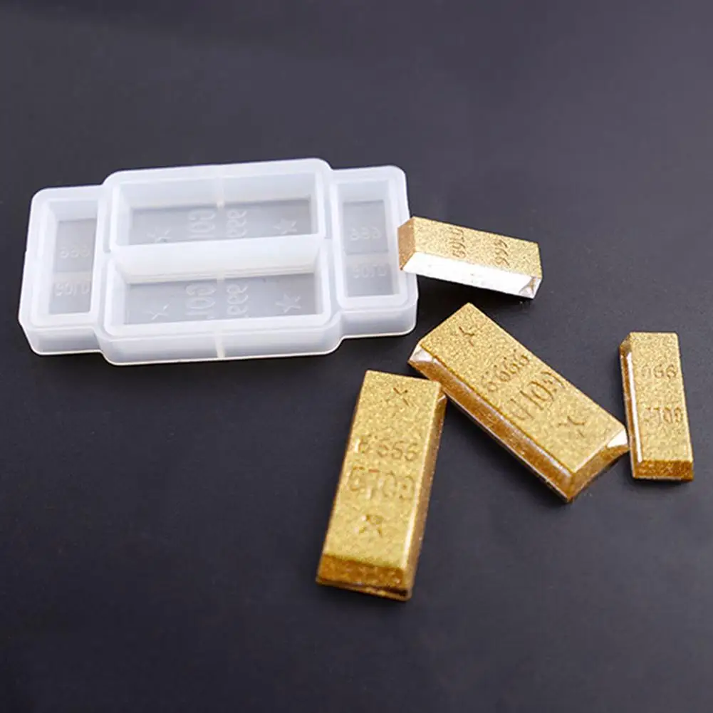 

Fashion Gold Strip Silicone Mold Ornament Decor Making DIY Handmade Tool Epoxy Craft