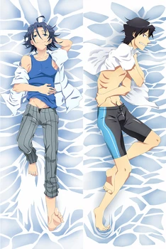 

Yowamushi Pedal / Yowamushi Pedaru characters Shunsuke Imaizumi & Terufumi Sugimoto body Pillowcase cover