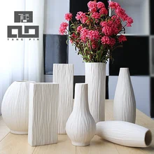 TANGPIN Европейская мода керамическая ваза для цветов, фарфоровые вазы украшения, ВАСО для украшения дома Современная, Настольная Ваза