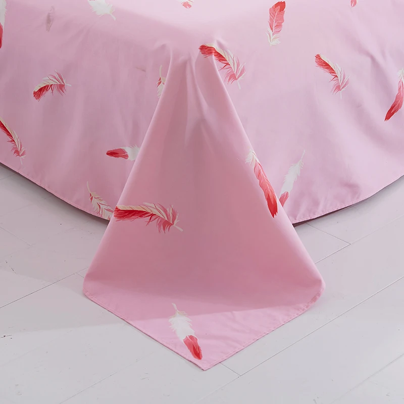Solstice домашний текстиль Фламинго Зеленый Розовый пододеяльник наволочка плоский лист девочка ребенок подростковый Комплект постельного белья Королева Твин постельное белье