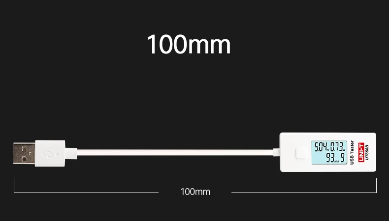 UNI-T USB Тестер DC Цифровой вольтметр amperimetro измеритель напряжения тока Ампер Вольт Амперметр детектор банк питания индикатор заряда
