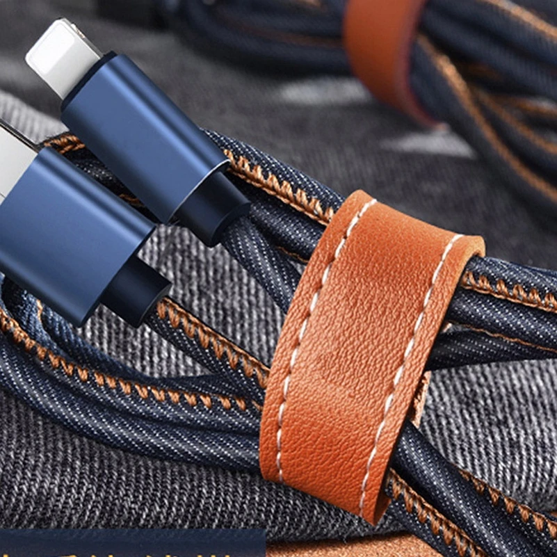 5 шт. держатель для кабеля наушников крепежный шнур USB кабель передачи