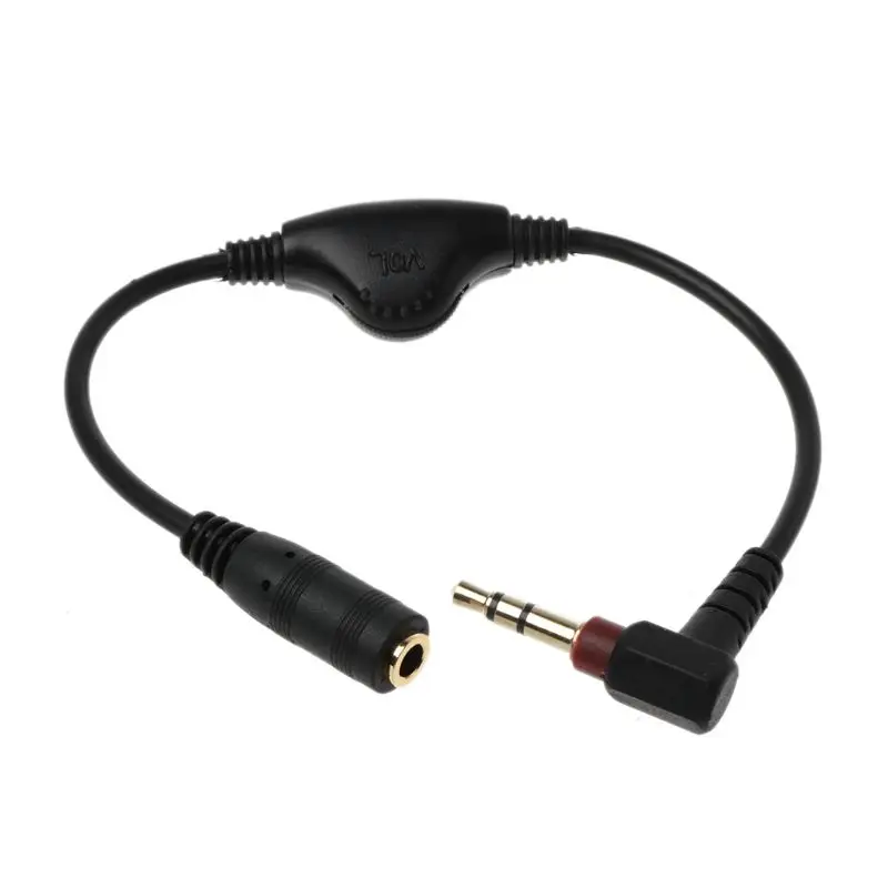 

3.5mm Jack AUX Male to Female Adapter Extension Cable M/F Audio Stereo Cord with Volume Control Earphone Headphone Wir