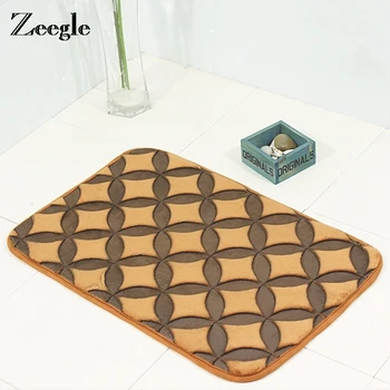 

Zeegle 3D Star Embossed Mat For The Hallway Entrance Doormat Non-slip Bedroom Carpets Mats For Bathroom Absorbent Kitchen Rugs