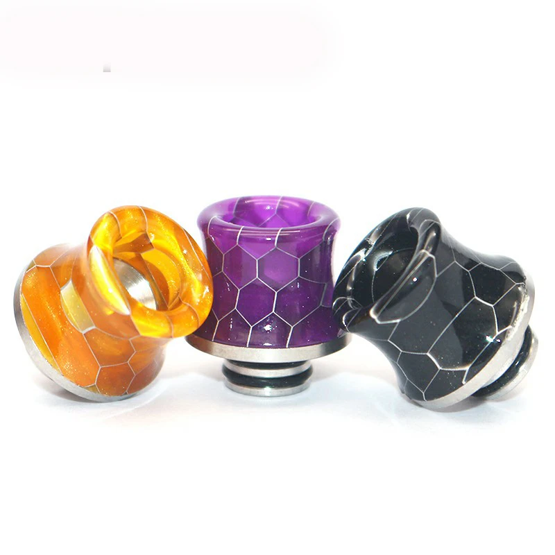 

10PCS 510 Drip Tip Resin Drip Tip Suit For Vaporesso VECO SOLO PLUS KIT ETC Accessories drip tips