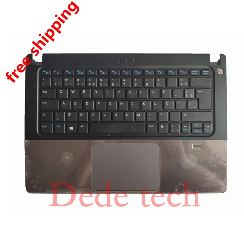 Для DELL VOSTRO V5460 5460 5470 P/N: 56M9 US клавиатура верхняя крышка тачпад отпечатков пальцев