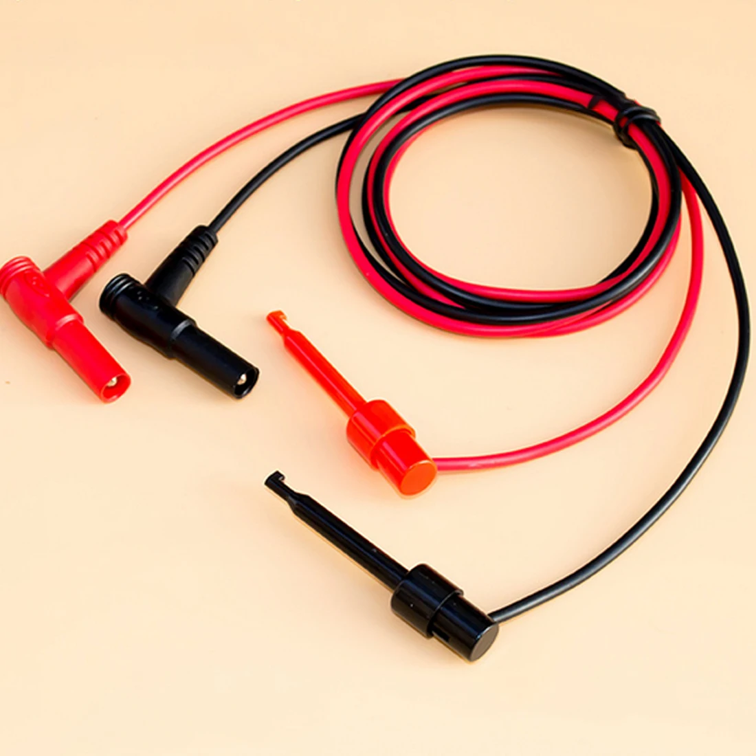 Banana Plug To Test Hook Clip Probe Cable For Multimeter Test Equipmentin Instrument Parts