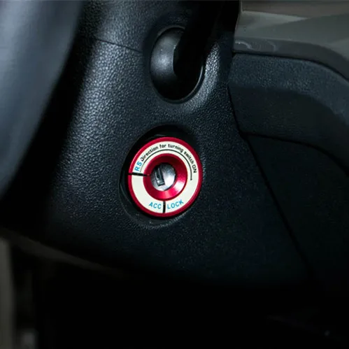 Luminous Ignition key ring cover For VW for Volkswagen golf 6 golf 7 GTI polo jetta BORA Tiguan 1PC Car Styling