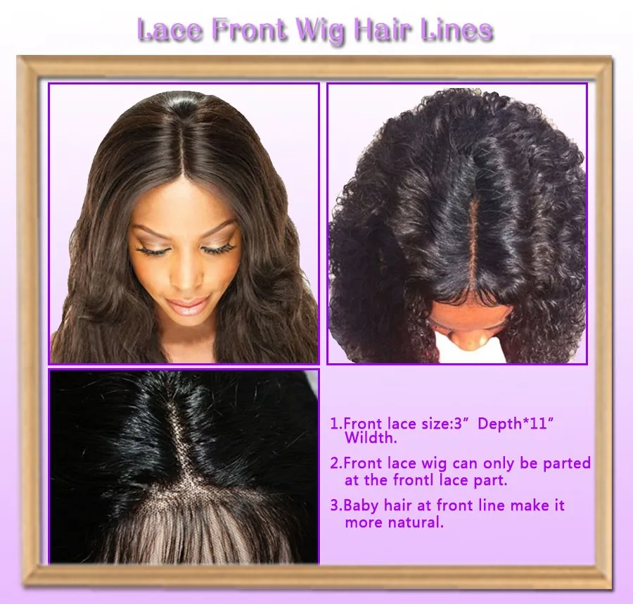 lace front wig line