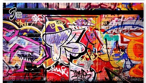 Пользовательские 3D фото обои граффити обои Кирпичная Стена Стиль Обои фреска уличное искусство йога Танцевальная комната Фреска papel де parede - Цвет: Розовый