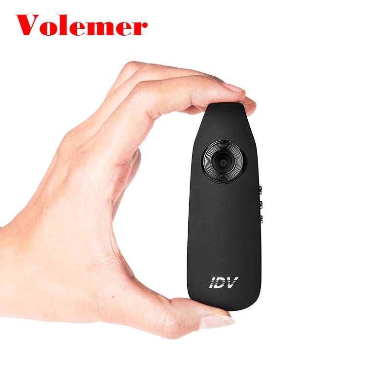 

Volemer IDV007 Micro Camera Infrared Night Version Mini Camcorder Sport DV Keychain Camera for Motorcycle Mini HD Small Camera