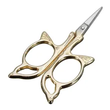 Бабочка вышивка крестиком Ретро Винтаж антикварная тонкая швейная портной ножницы ручной работы DIY Бытовая ткань Обрезка ножницы игла