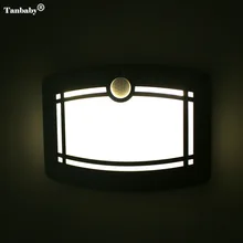 Умный датчик движения тела светодиодный Ночной светильник светодиодный настенный светильник-бра светильник для помещений лампа на батарейках для спальни прихожей