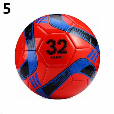 Premier Football Official Size 3 4 5 Soccer League Outdoor PU Target Match Training Ball Custom Gift - Цвет: Red 5