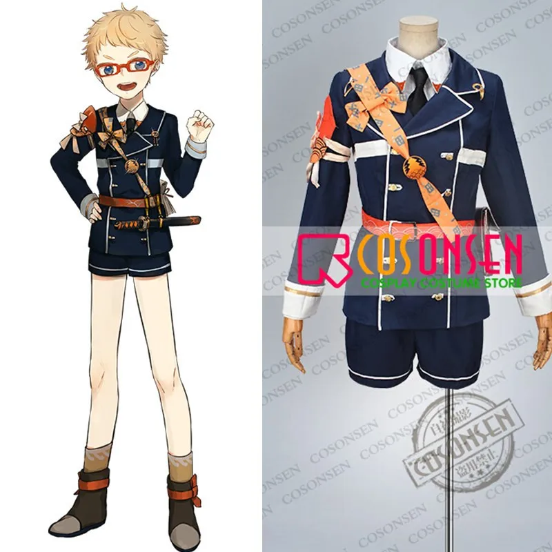 

COSPLAYONSEN Touken Ranbu Hakata Toushirou Cosplay Costume Full Set Any Size Custom Made