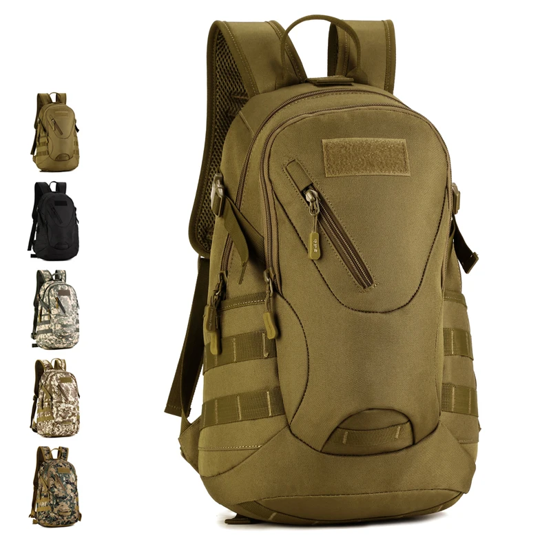 

20L Men Military Tactical Backpack Waterproof Nylon Outdoor Sports Bags Travel Backpack Hunting Camping Hiking Rucksacks S423