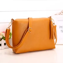 New Women Cross Body Bag PU Leather Shoulder Bag Tassel Shell Lady Messenger Bags New Women Cross Body Bag PU Leather Shoulder Bag Tassel Shell Lady Messenger Bags