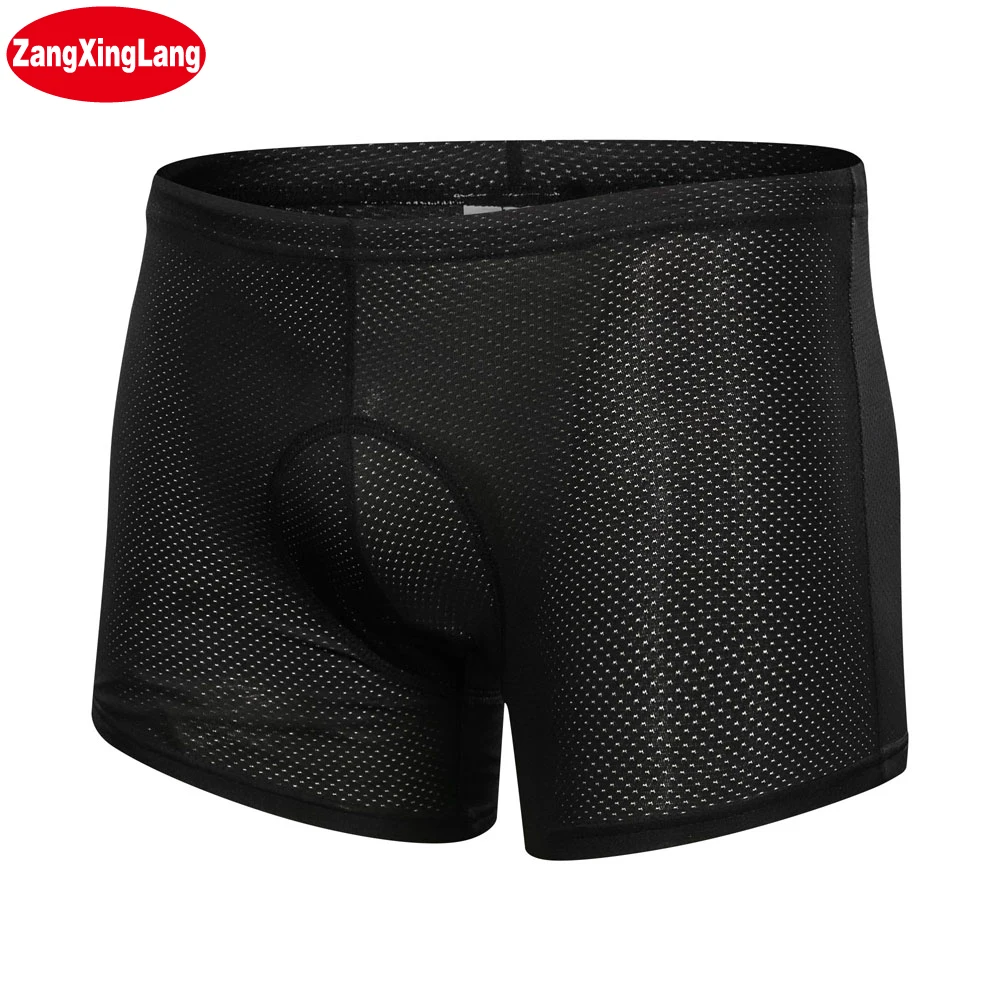 

ZangXingLang Men's Cycling Underwear Bicycle Mountain MTB Shorts Riding Bike Sport Underwear Shorts 5D Padded Free Shipping