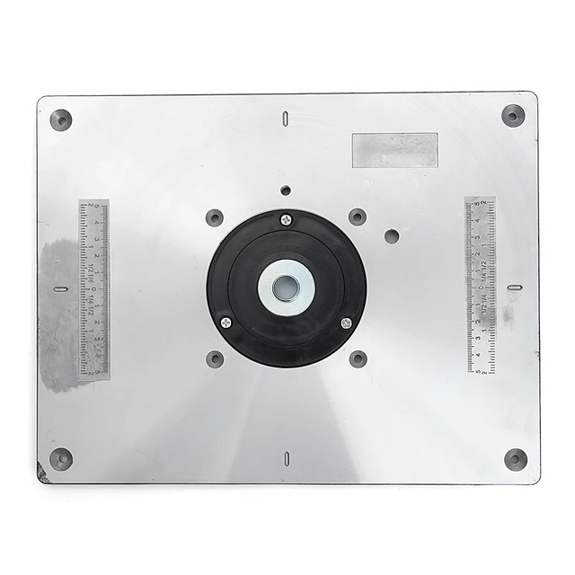 best price aluminum router table insert plate for popular