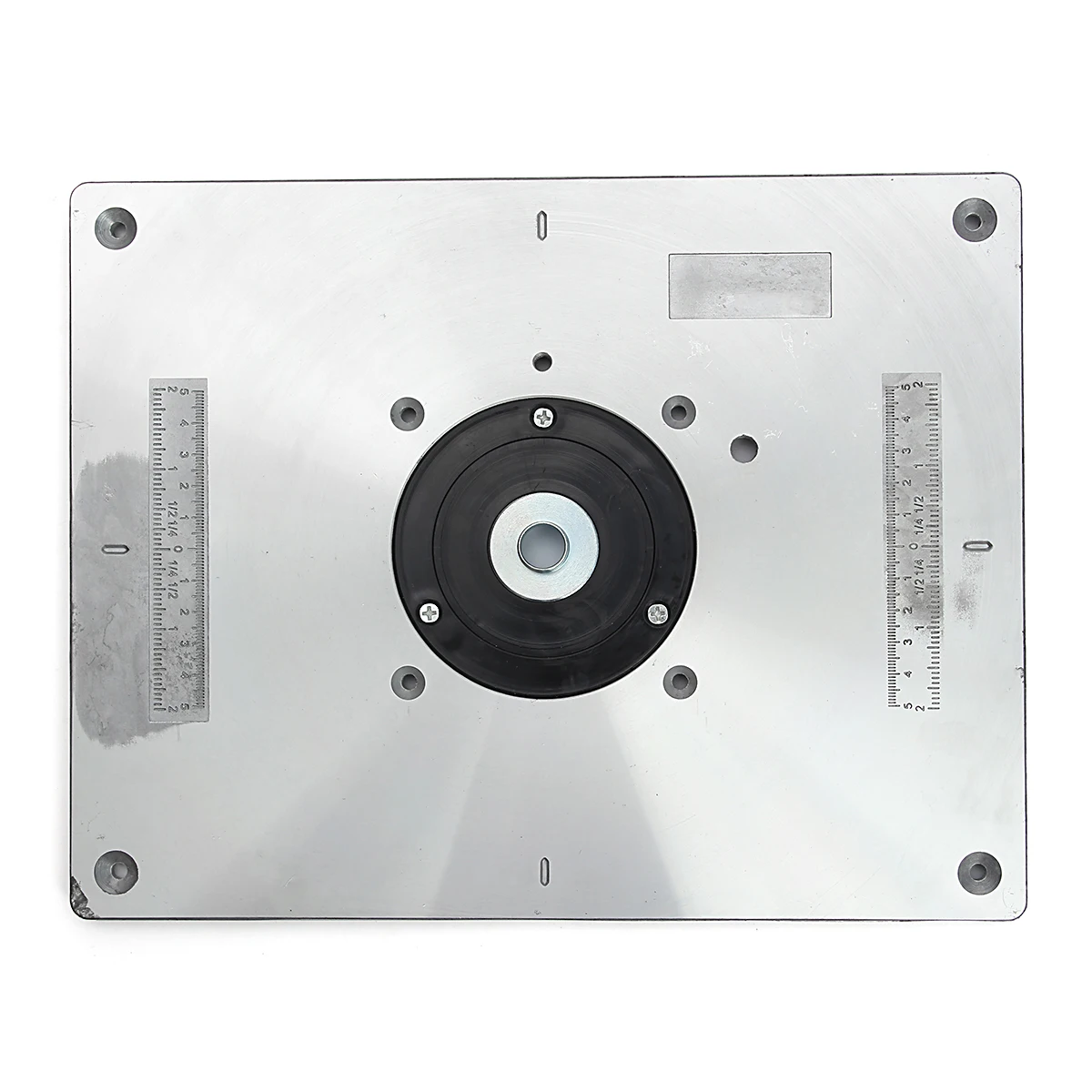 Best Price Aluminum Router Table Insert Plate For Popular Router Trimmers Models Engrving Machine DIY Woodworking Benches