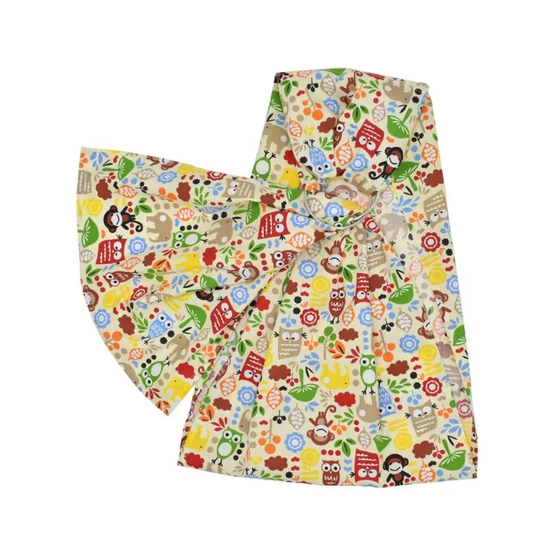 

7 Colors Baby Doll Carrier Toy Ring Sling Mei Tai Sling Toy For Kids Children Toddler Gift Stripes Flowers Hot