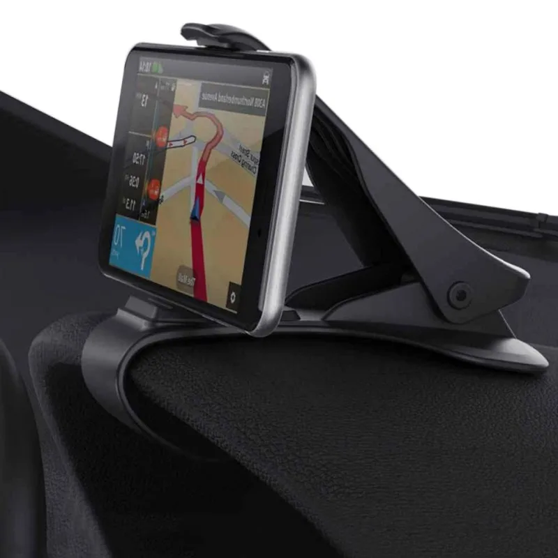 Auto Telefon Halter Einstellbare Clip Halterung Handy Halter Stehen Für GPS Auto Cradle