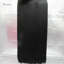 1 ярдов 50 см широкая бахрома отделка кисточкой кружево черная бахрома отделка Кружева для DIY латинское платье сценическая одежда аксессуары