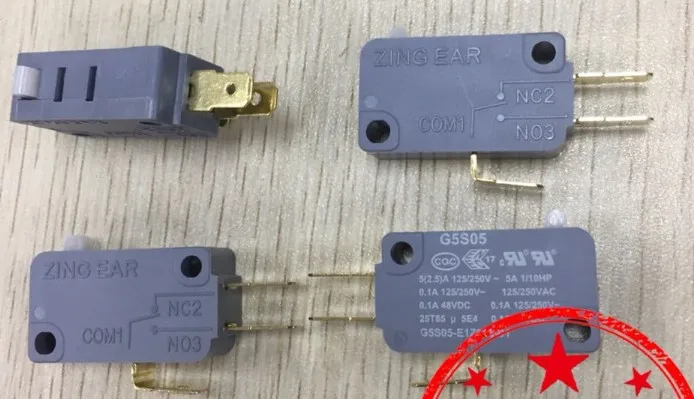

[VK] Taiwan ZING EAR G5S05 switch can replace CHERRYD42X for bowling with light strength 15g 125/250VAC