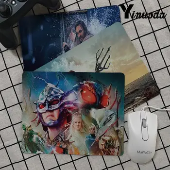 

Yinuoda Hot Sales Aquaman movie small Mouse pad PC Computer mat Smooth Writing Pad Desktops Mate gaming mat desk pad