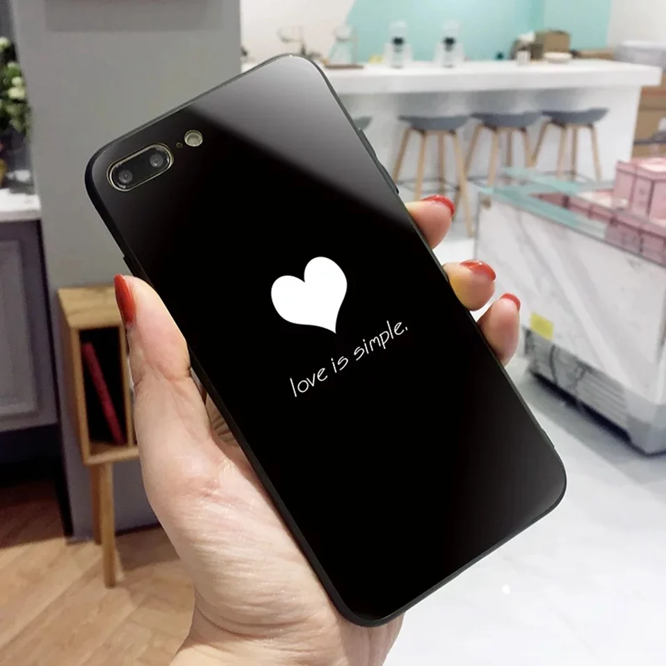 Reaoom Luxury Case for Huawei P20 Pro Case Cute Back Tempered Glass Case for Huawei P20 Lite P10 Plus Mate 10 Pro Cover Funda    (8)