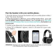 Bluetooth наушники Bluedio HT Беспроводные Bluetooth 4,1 Стерео наушники с микрофоном(черный) L610