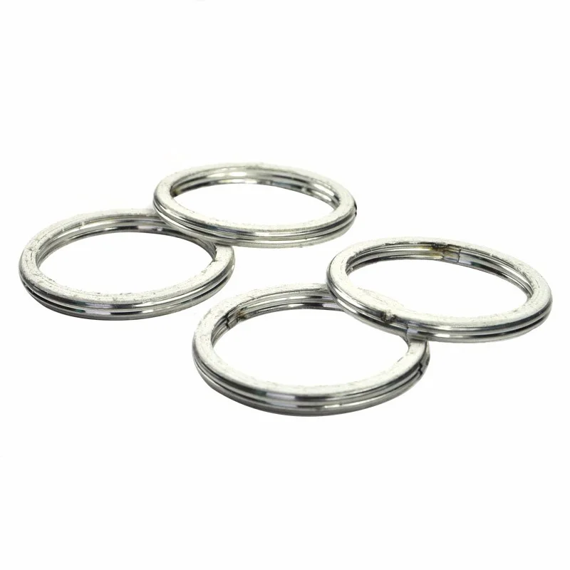 4 шт. прокладка заголовка выхлопной трубы для Honda CB750 1991-2003 CBR1100XX 1997-2003 CBF250 2004-2009
