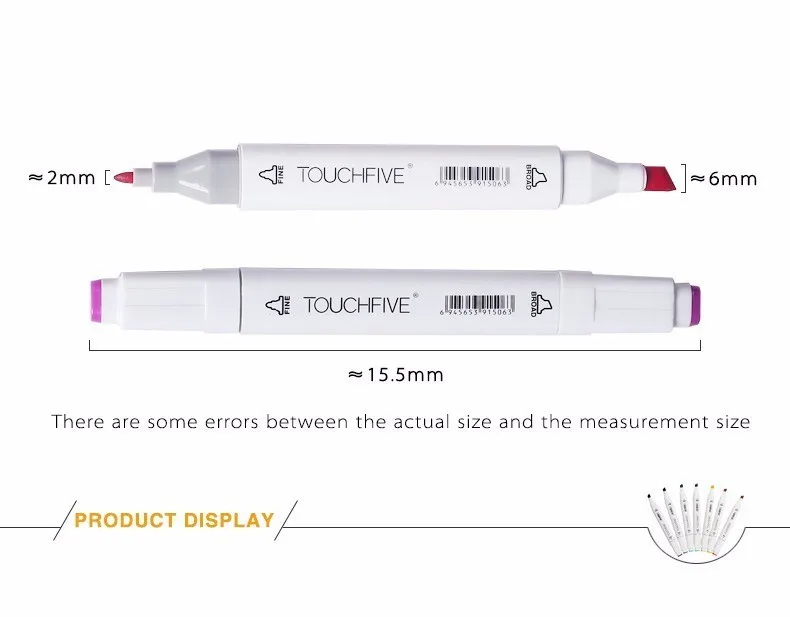 Online Touchfive 30 40 60 80 168 Farben Skizze Marker Pen Set Twin Marker Pinsel Stift Für Zeichnung Manga Architektur Design Kunst Liefert