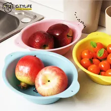 

Citylife Plastic baby food plate healthy cute bear lunch tableware kitchen fruit plate children bowl 3 pieces