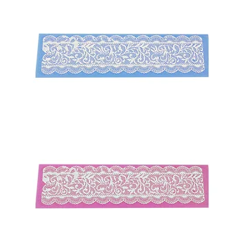 

Silicone Mold Lace Cake Mat Sugar Fondant Baking Mould Flower Pattern DIY Pad Candy Decoration