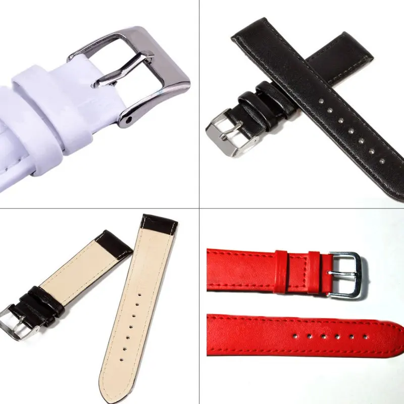 

Men Watch Band Genuine Leather Alligator Crocodile Grain Watch Strap Bands Relogio Masculino Accessories 2018