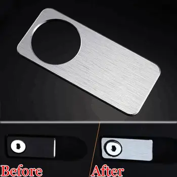 

Aluminum Interior Glove Box Handle Cover Trim Car Styling Sticker For Mercedes Benz E C Class GLK X204 2008-2015 Car Accessories