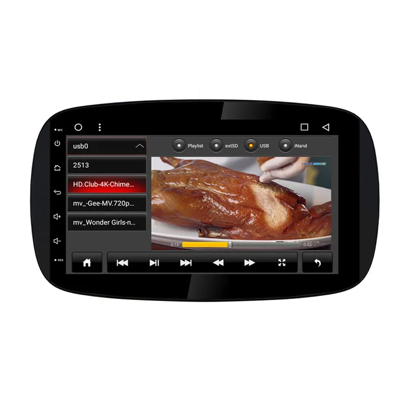 Clearance Ectwodvd 9inch Octa Core Android 8.1 Car DVD Player GPS Navigation Multimedia For Benz SMART 2015 7