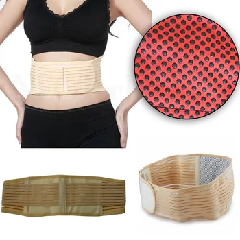 

Adjustable Tourmaline Self-heating Waist Bodybuilding Slimming Belt Magnetic Therapy Lumbar Support Lower Back Brace Belt Corset