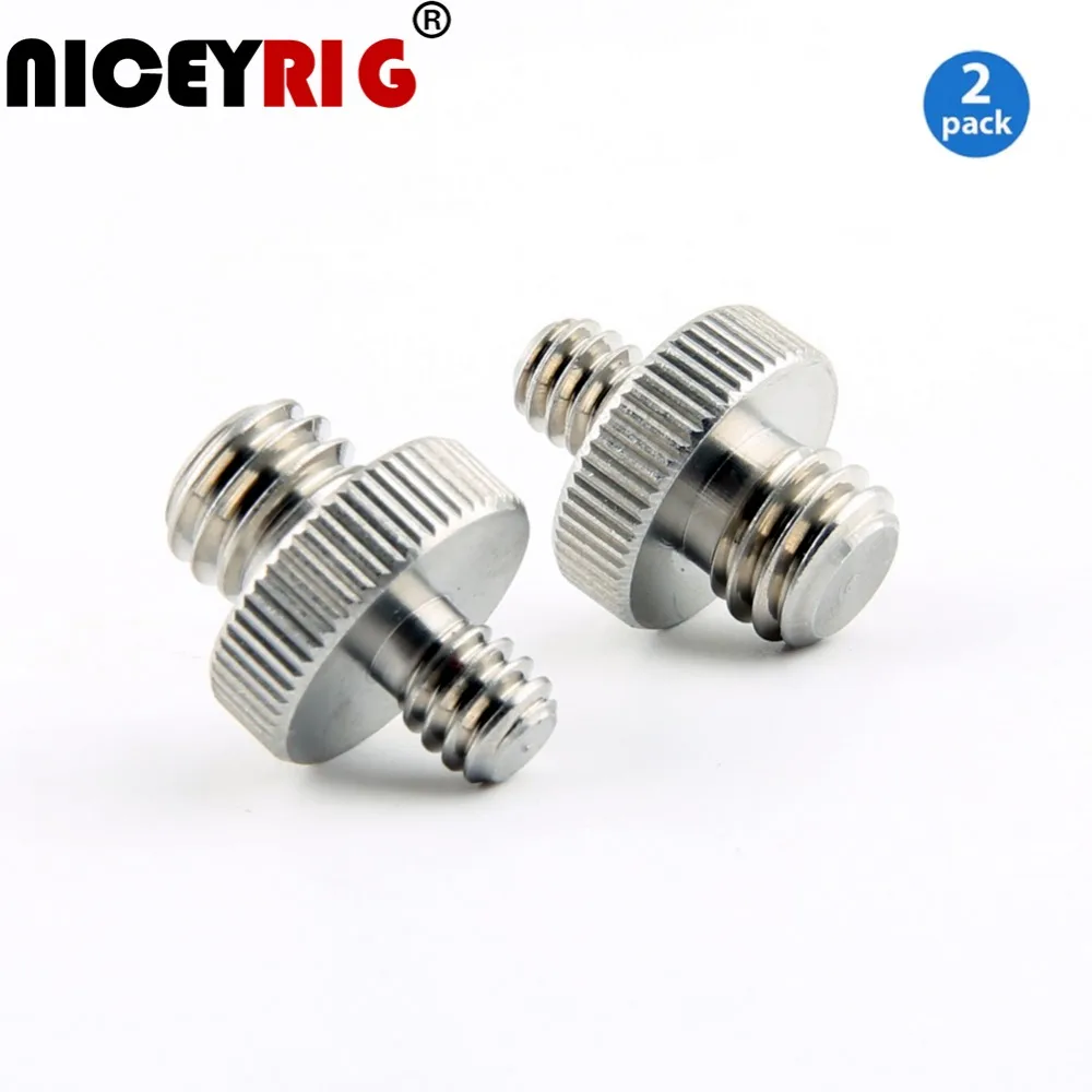 Винт NICEYRIG для камеры с резьбой от 1/4 до 3/8 дюйма винт установка цифровой