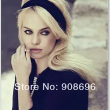 12X унисекс Лыжная стрейч повязка на голову обруч для волос черный около " x 8"