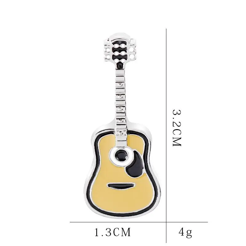 Высокое качество 1 шт./компл. эмали штырь модные гитары свитер декоративная брошь весело скрипки Джинсовые куртки значок-шпилька на лацкан ювелирные изделия