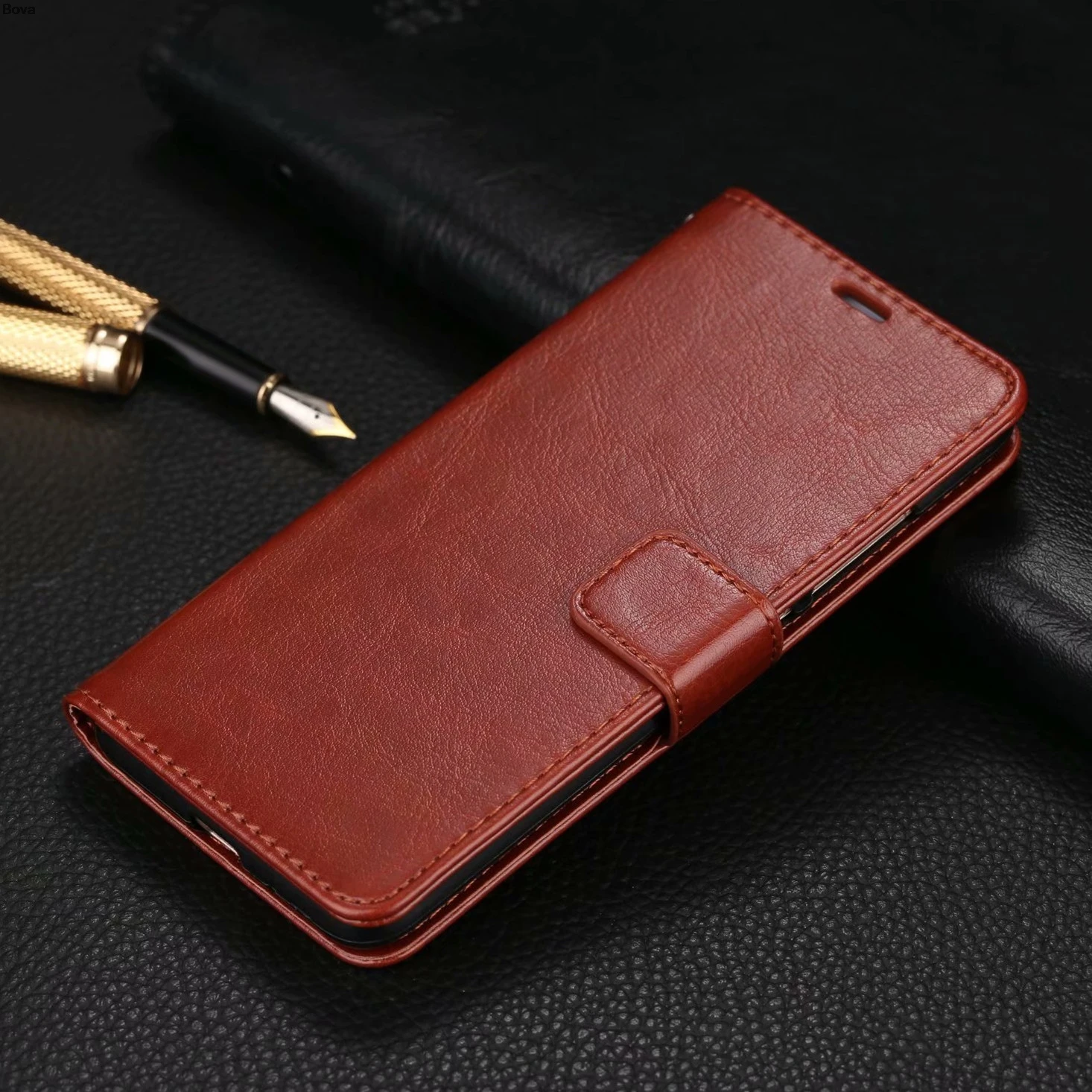 Чехол для Redmi 6 с держателем карт чехол Xiaomi Pro 6A Redmi6 из искусственной кожи