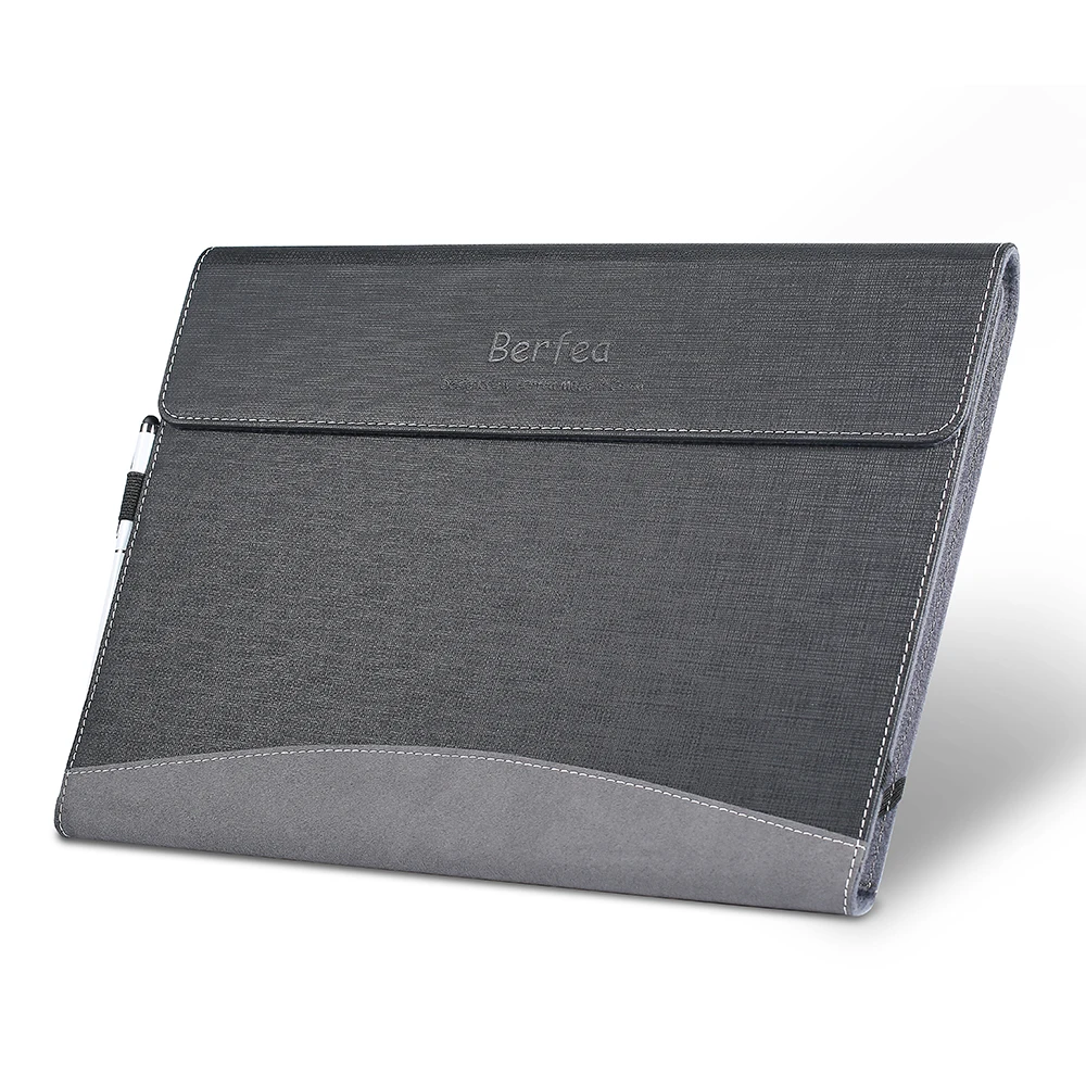 

Business Laptop Case For Lenovo Yoga S730 13.3 inch Notebook PC Cover PU Leather Skin Protective Stand Shell Sleeve Bags