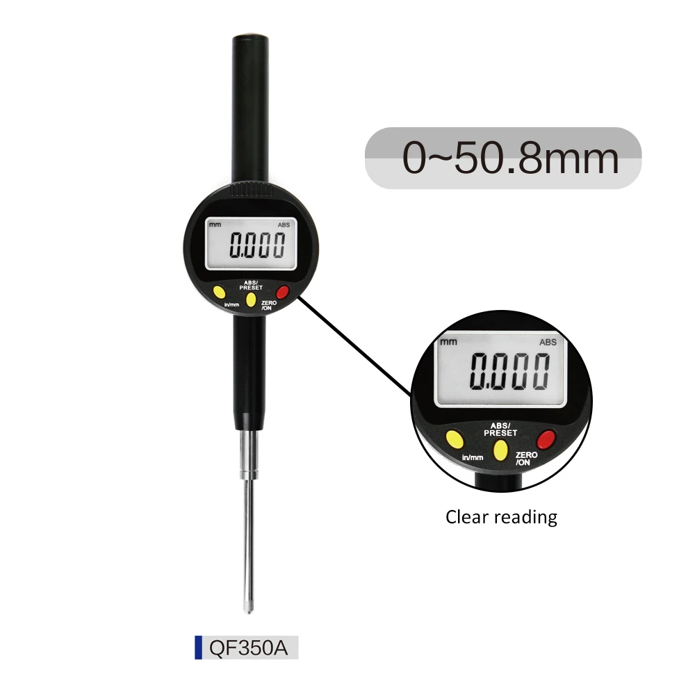 0-50,8 мм Высокоточный 0,001 мм цифровой индикатор Электронный микрометр цифровой индикатор с розничной коробкой