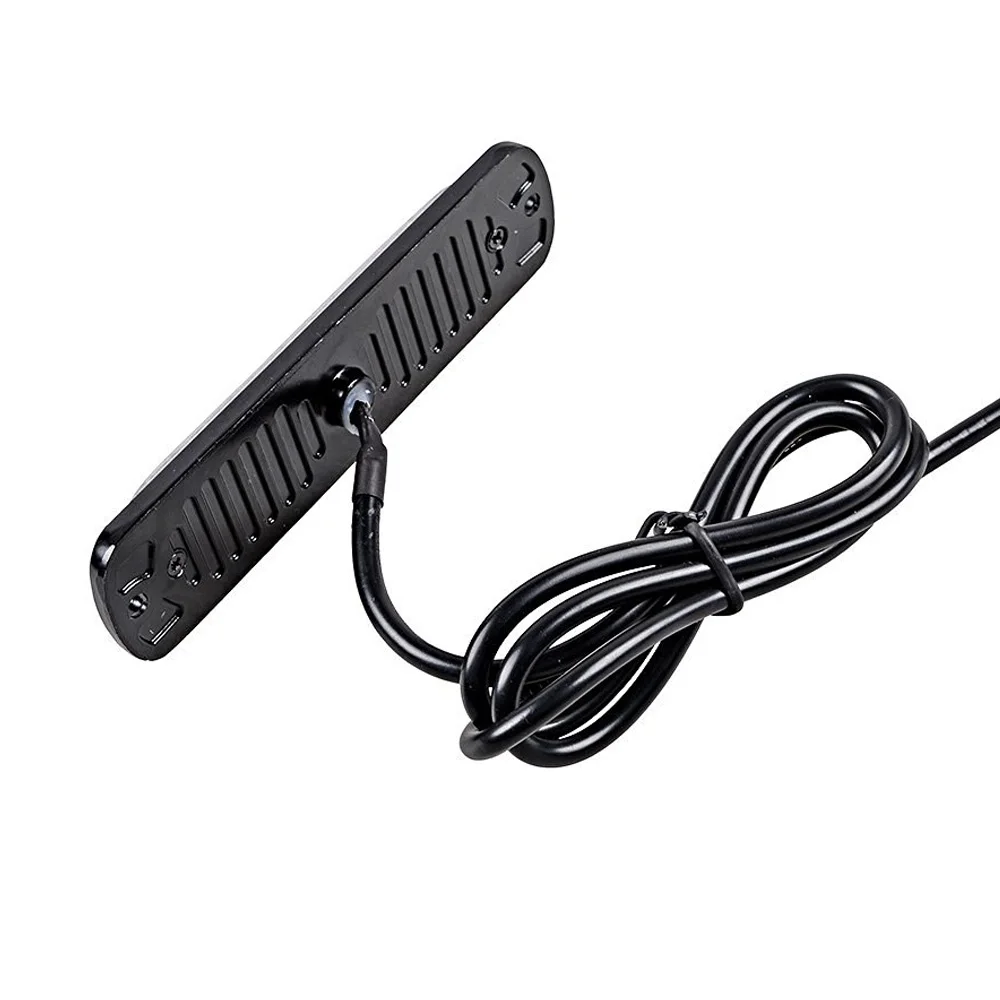 Buy 6 LED Red and White Car Strobe Light Bar 12V