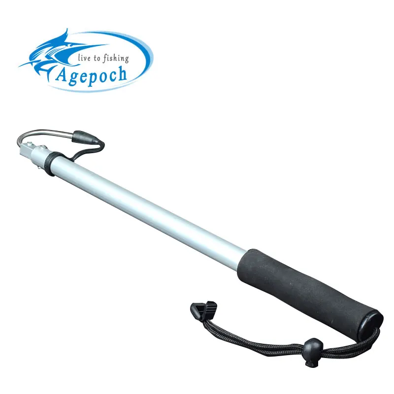 Agepoch Spear Hook Telescopic Sea Fishing Gaff Stainless With String